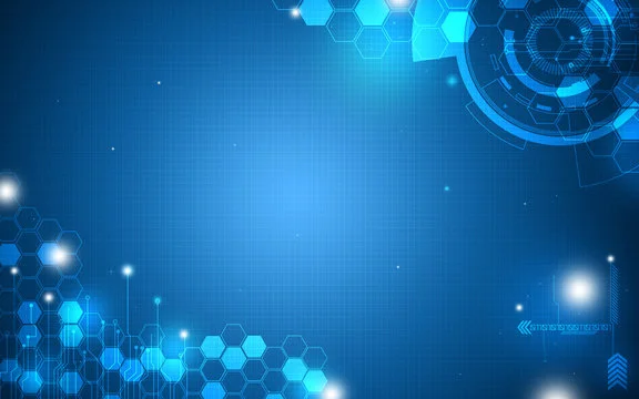u直播平台科技背景展示